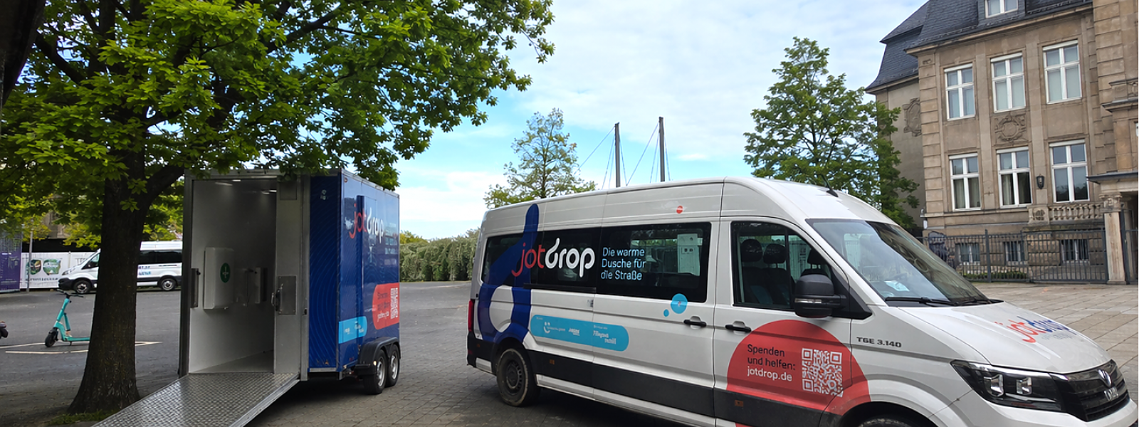 jotdrop jetzt auch an der Rheinkniebr&uuml;cke