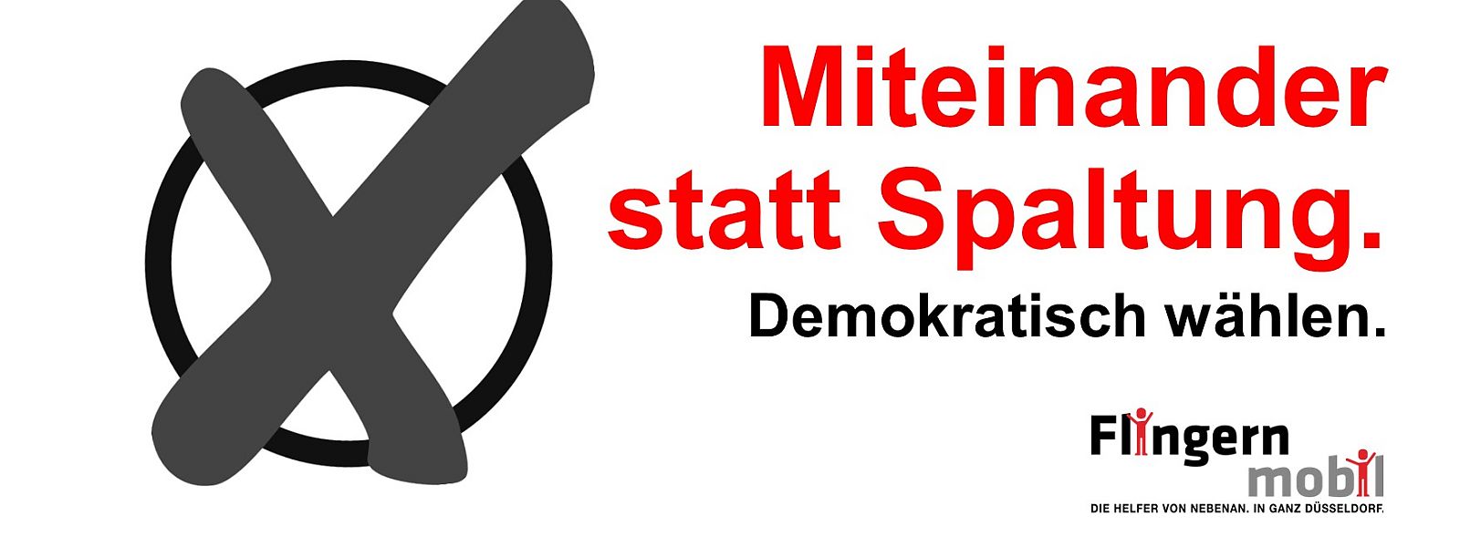 Miteinander statt Spaltung