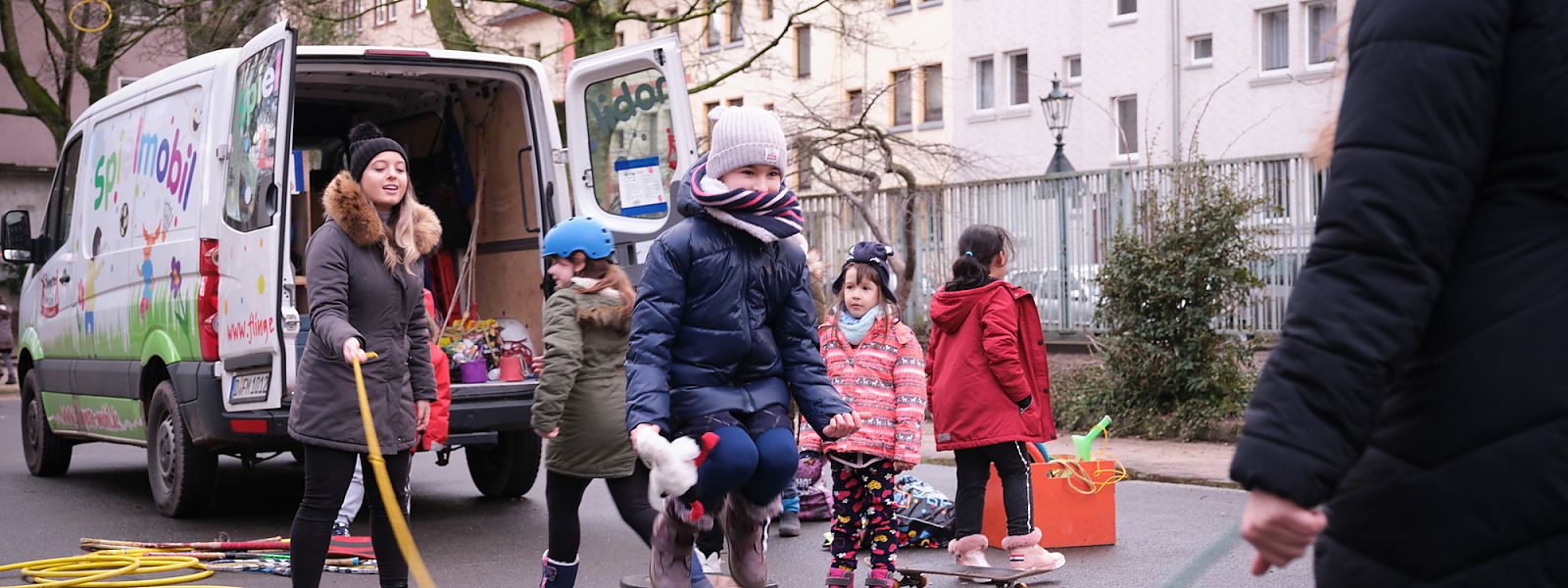 Mobiles Betreuungsangebot an der Düsseldorfer Messe